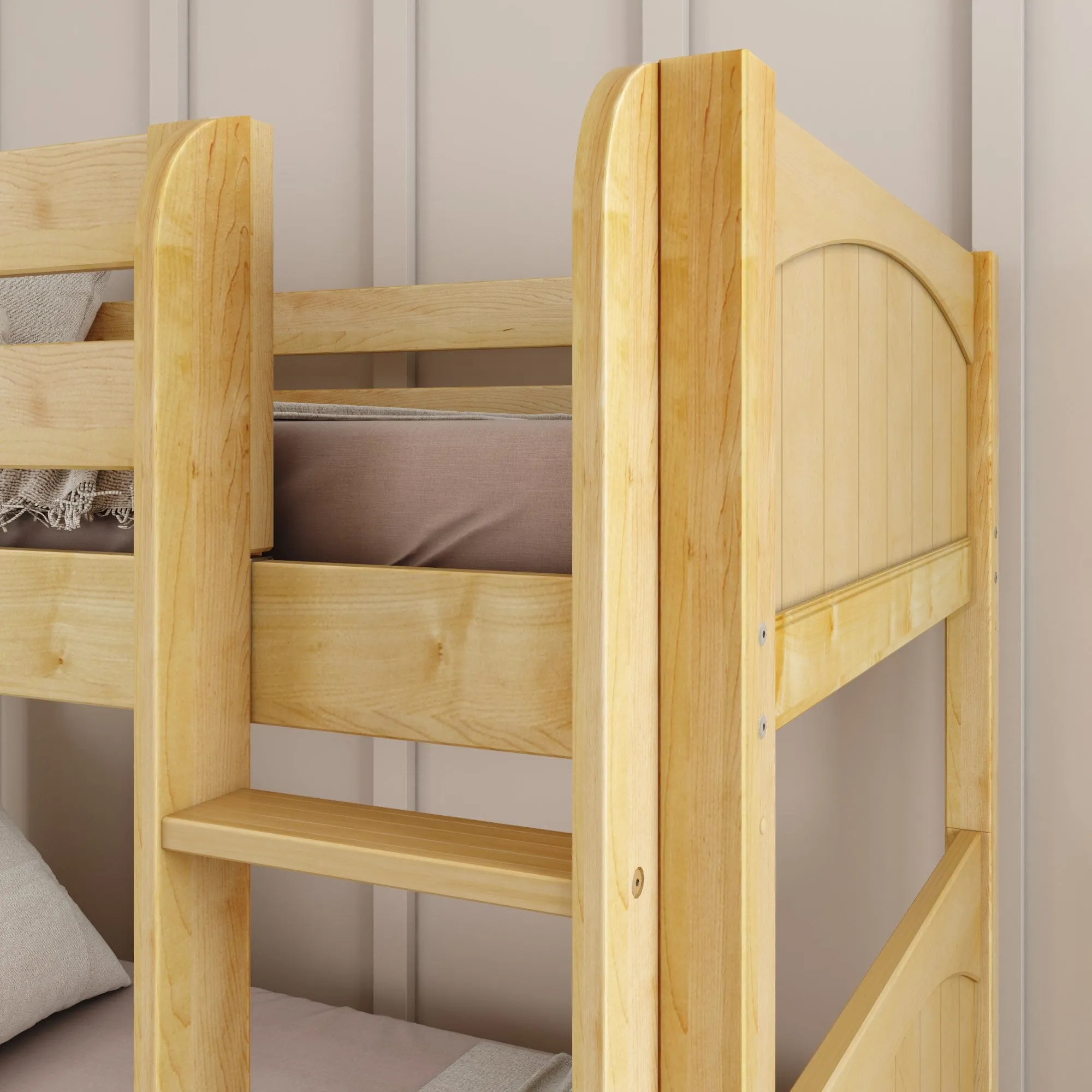 Twin Medium Bunk Bed with Ladder and Slide