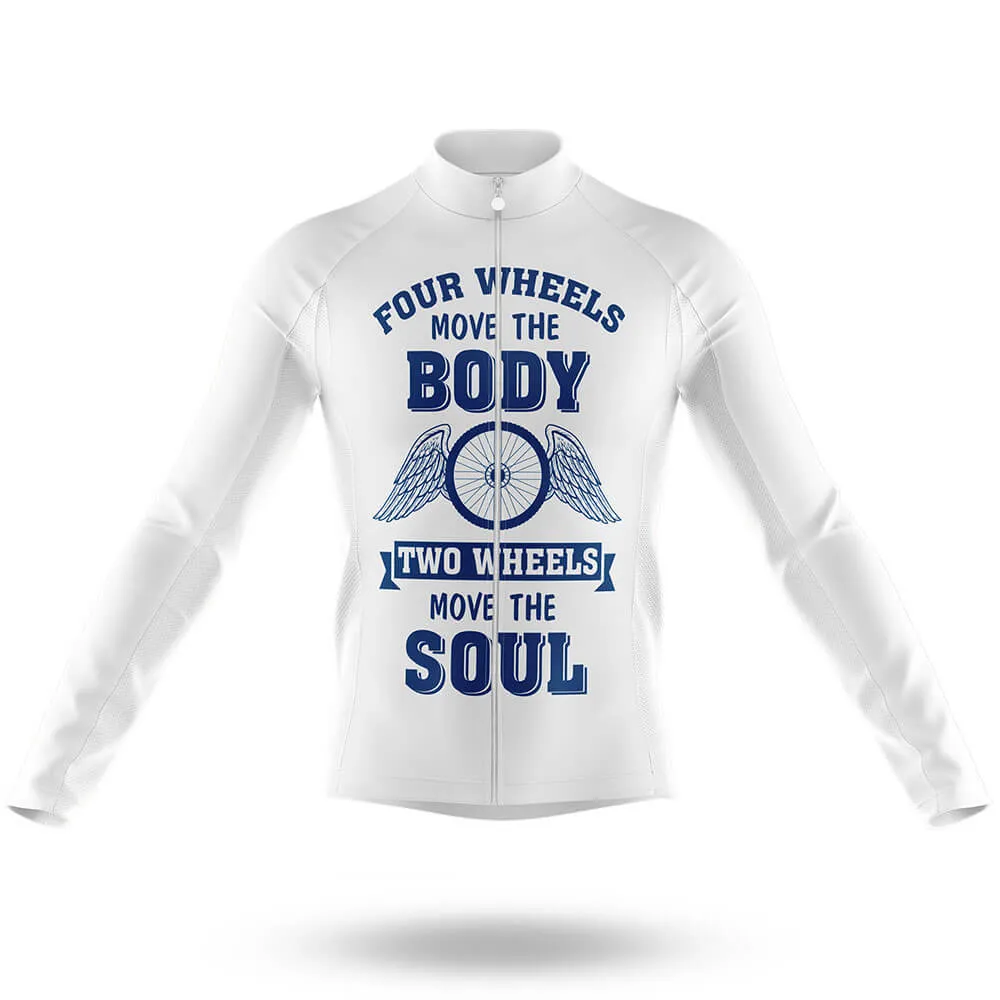 Two Wheels Move The Soul V2 - Men's Cycling Kit