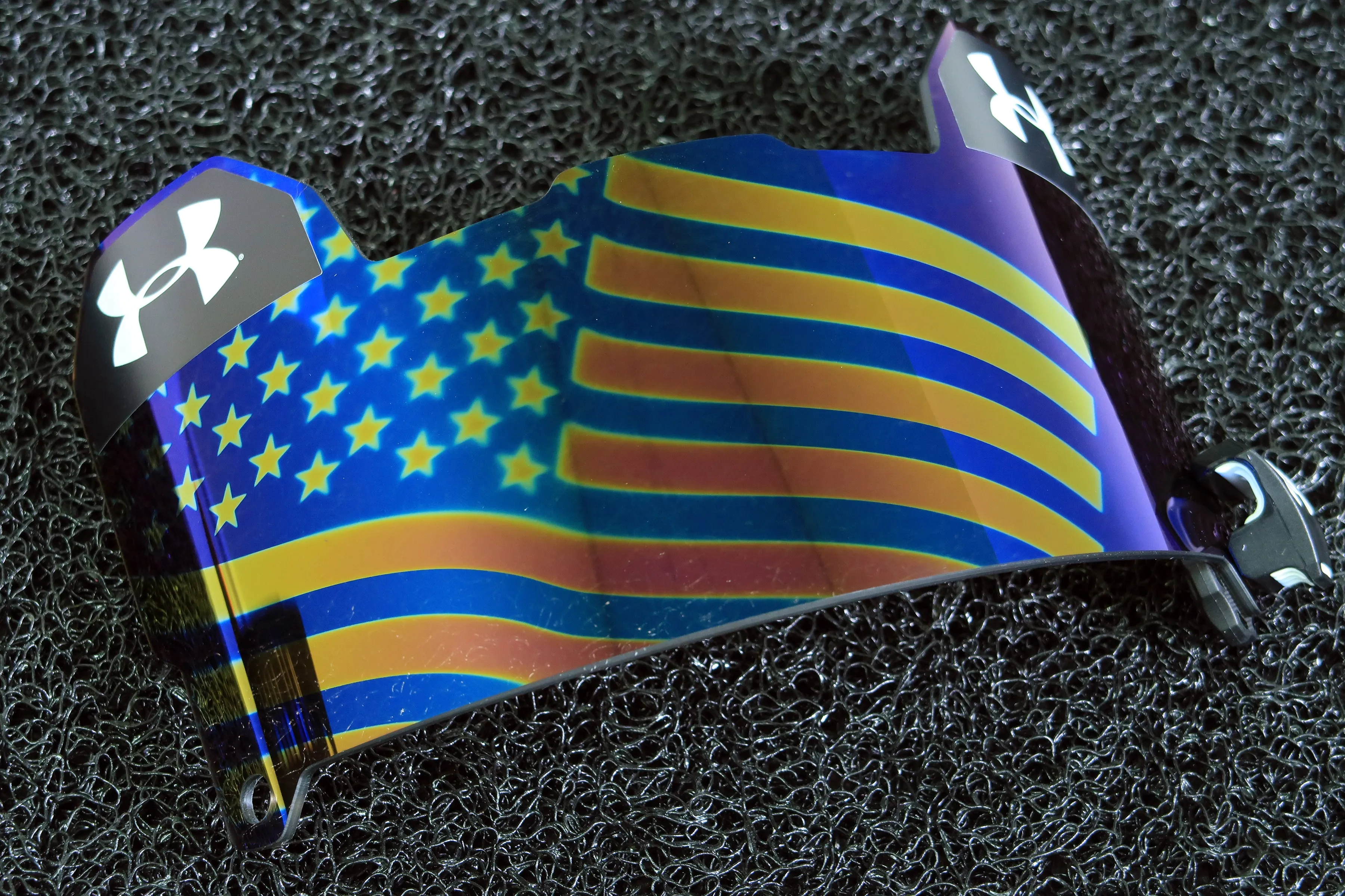 Under Armour Visor - USA Flag Mirror