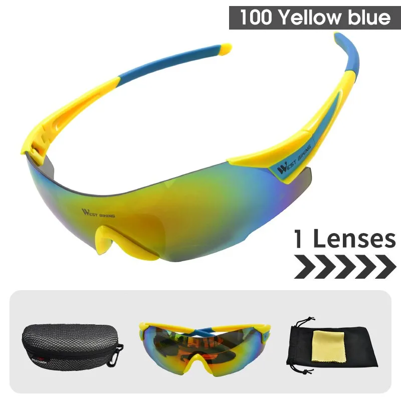 West Biking Unisex Semi Rim Tr 90 Polarized Sport Sunglasses YP0703141