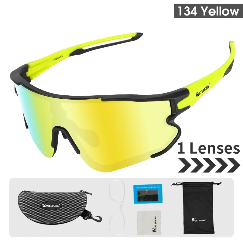 West Biking Unisex Semi Rim Tr 90 Polarized Sport Sunglasses YP0703141