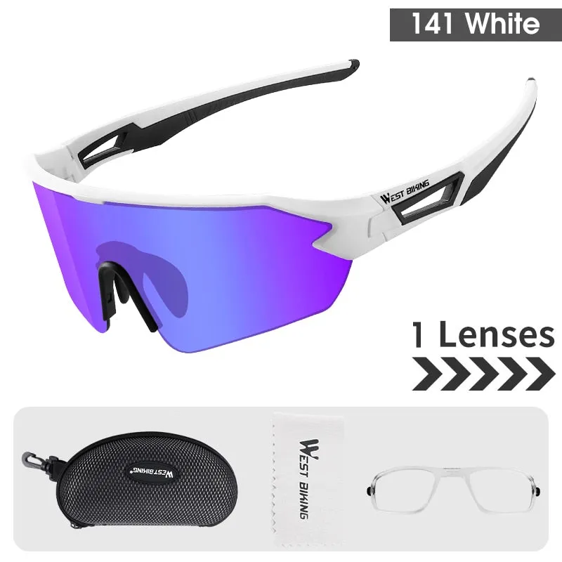 West Biking Unisex Semi Rim Tr 90 Polarized Sport Sunglasses YP0703141