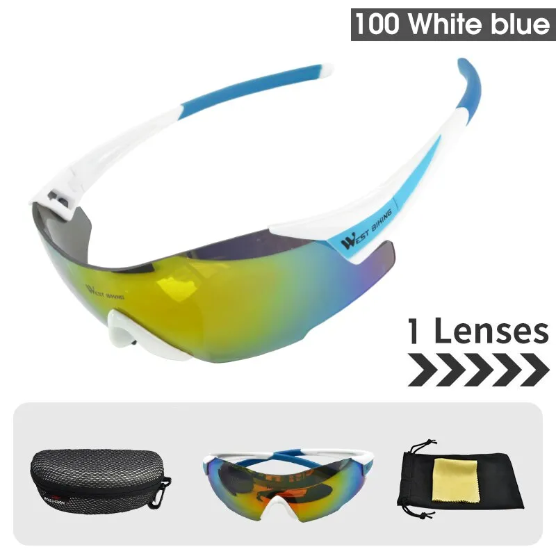 West Biking Unisex Semi Rim Tr 90 Polarized Sport Sunglasses YP0703141