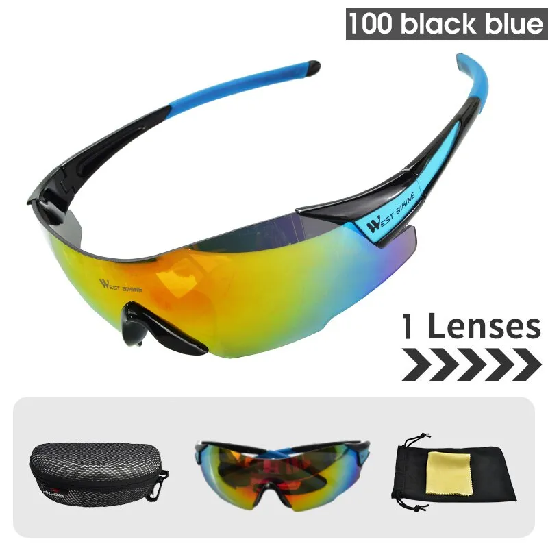 West Biking Unisex Semi Rim Tr 90 Polarized Sport Sunglasses YP0703141