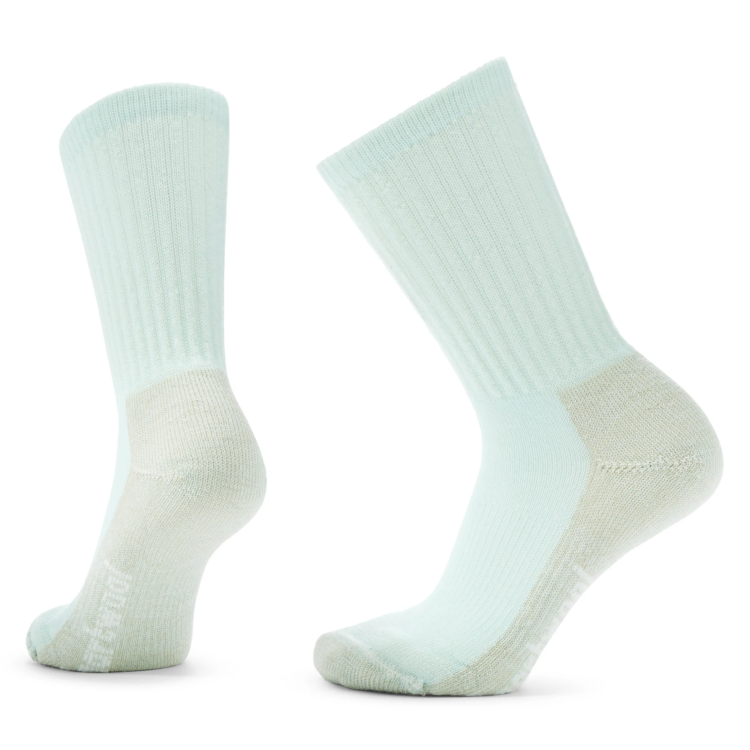 Women's Smartwool Hike Classic Edition Crew Socks: Bleached Aqua